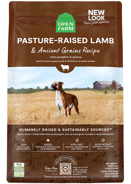 Open Farm Pasture-Raised Lamb & Ancient Grains Dry Dog Food