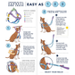 Teal Freedom No-Pull Dog Harness with Leash