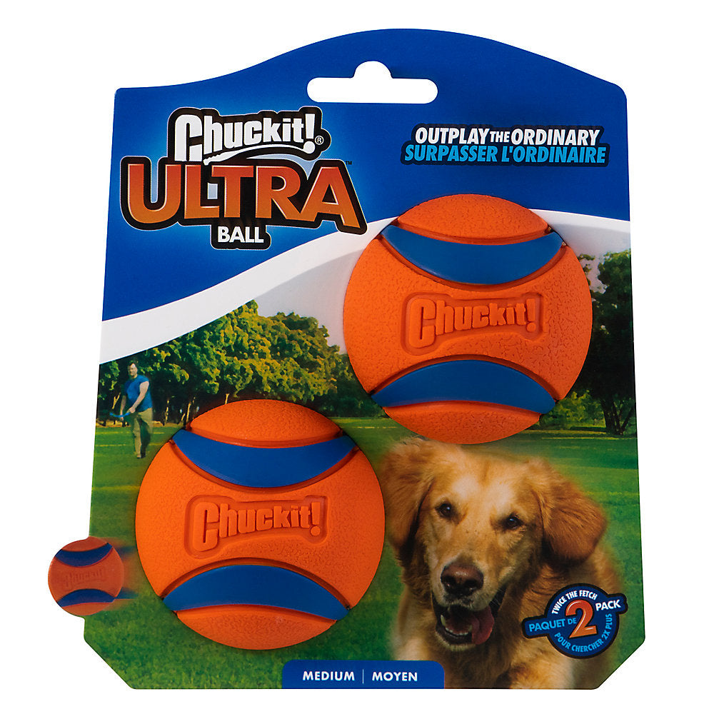 Chuckit! Medium Ultra Ball 2 Pack