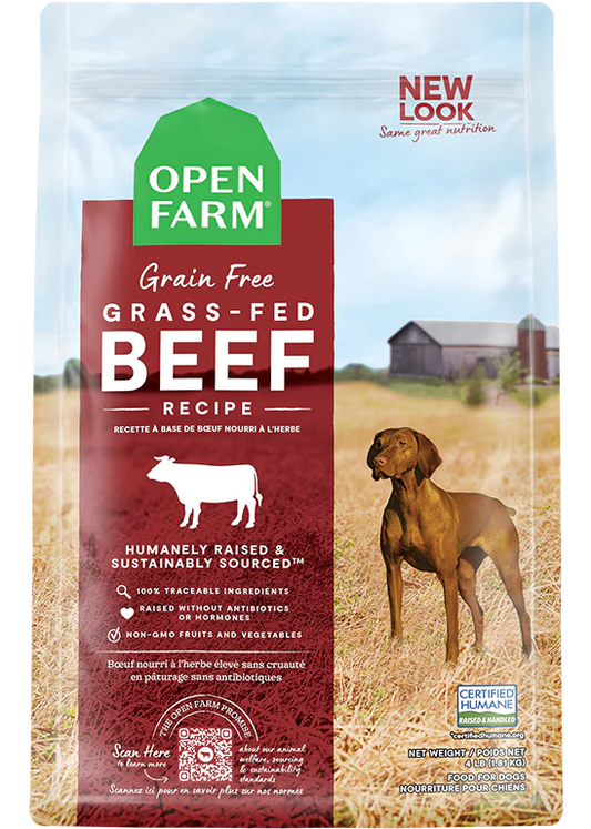 Open Farm Grass-Fed Beef Grain-Free Dry Dog Food