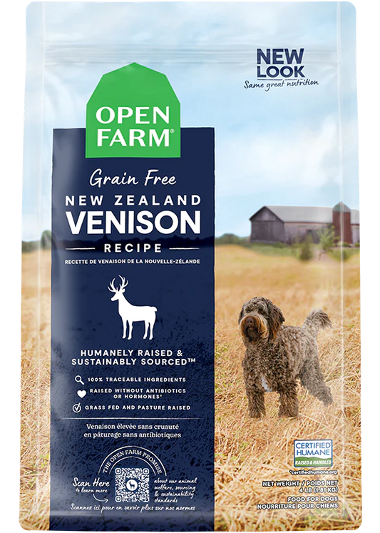 Open Farm New Zealand Venison Grain-Free Dry Dog Food